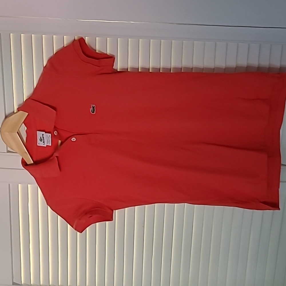 Women's Lacoste polo top....size 38